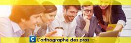 Elearning orthographe professionnelle