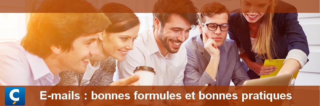 Emails bonnes formules et bonnes pratiques